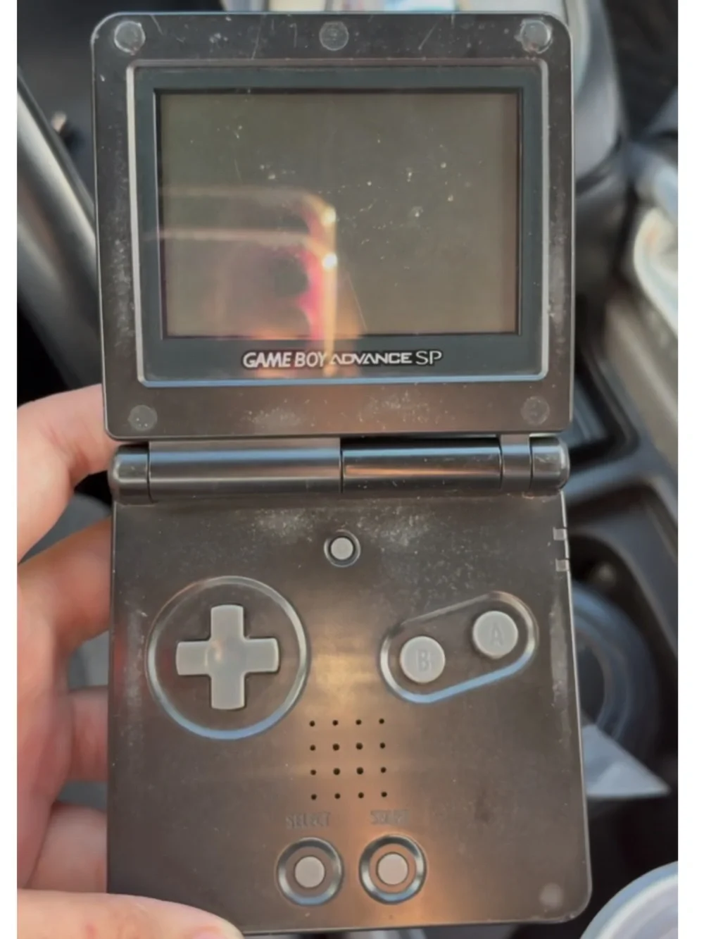 Nintendo Game Boy Advance SP Black Handheld Console OEM RETRO